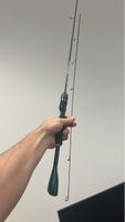 Feine Angelrute Spinnrute UltraFein ! 2-10g Wurfgewicht 1,8m