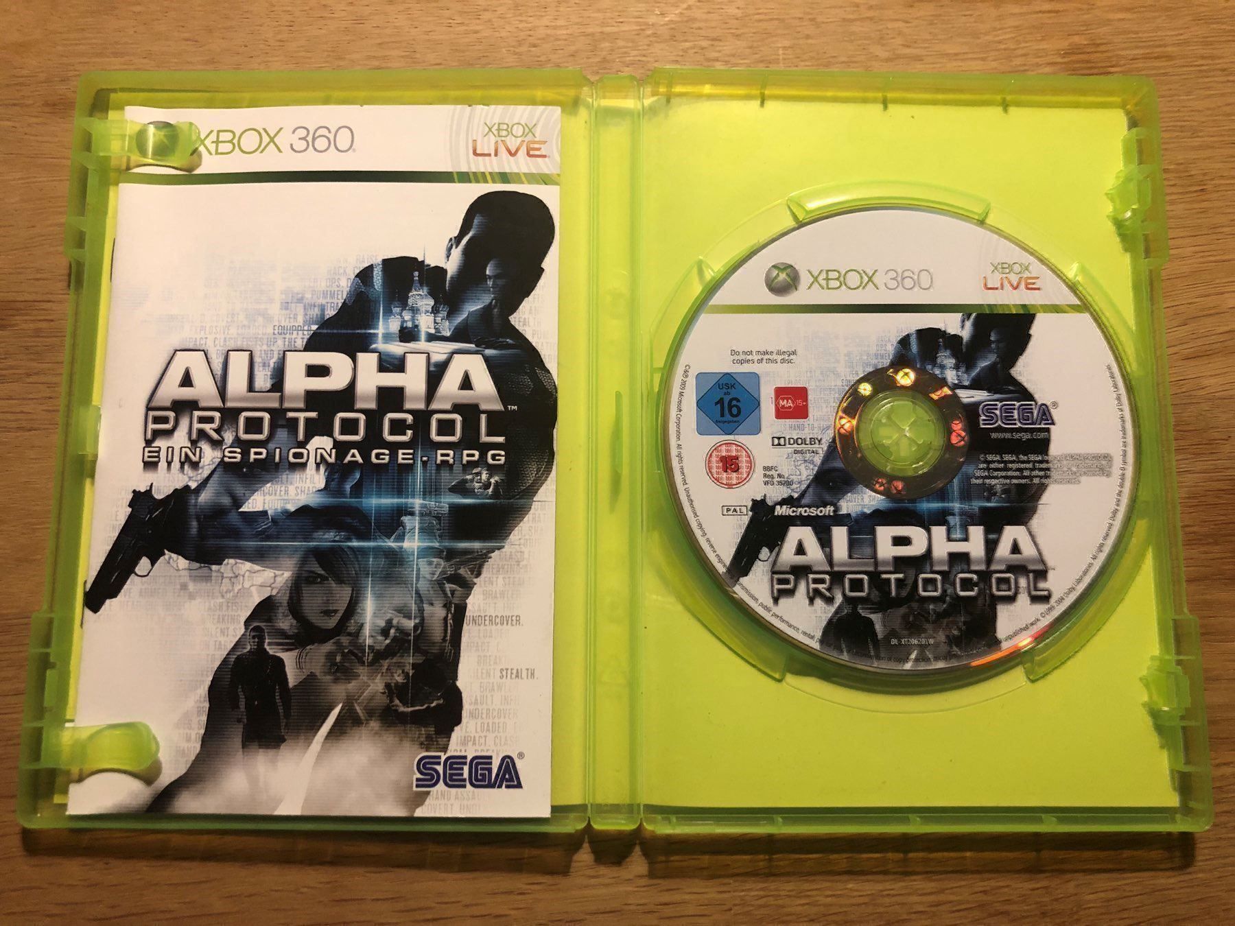 Microsoft Spiele: Alpha Protocol für Xbox 360 – Gebraucht aus Kestenholz von Dickies09 2
