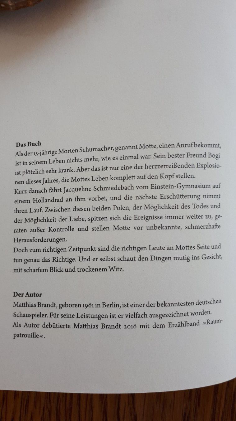 Libri: Matthias Brandt "Blackbird", Roman – Usato da Zürich venduto da Romi169 2