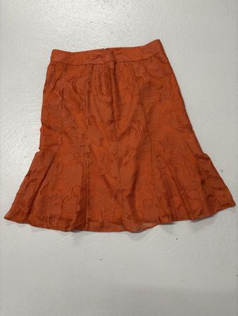 Armand Ventilo Seidenrock Gr. 40 orange/Rost Rock Seide