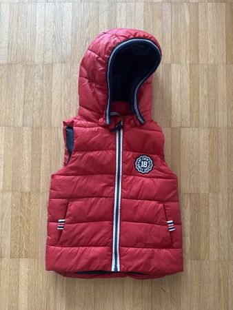 Gilet Junge (rot), Grösse 86