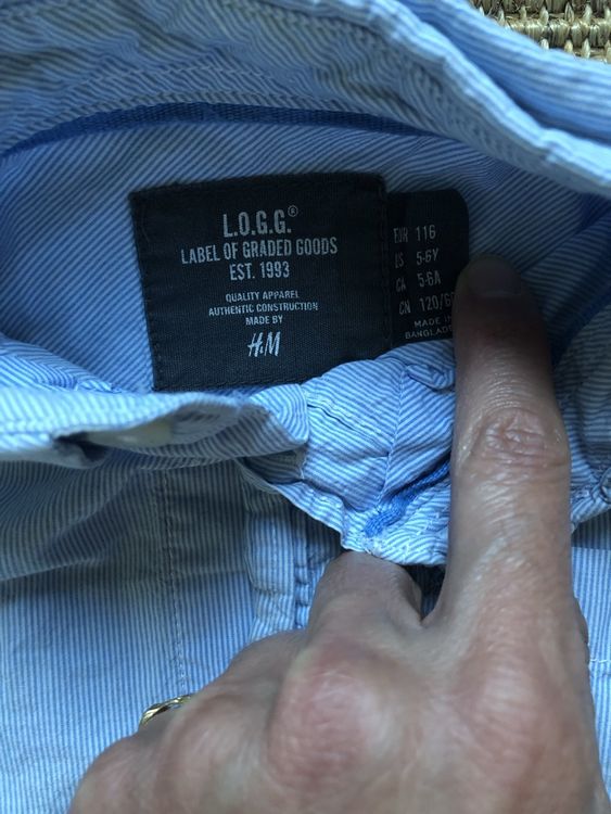 H&M Camicie, T-shirt & Polo: Hemd Grösse 116 – Usato da Zürich venduto da EliseSchmitz 3