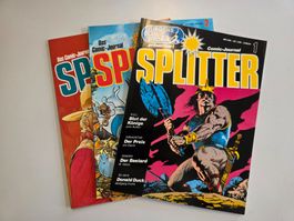 Splitter Comic-Journal, #1,2,3, Zustand 1! *Rarität*