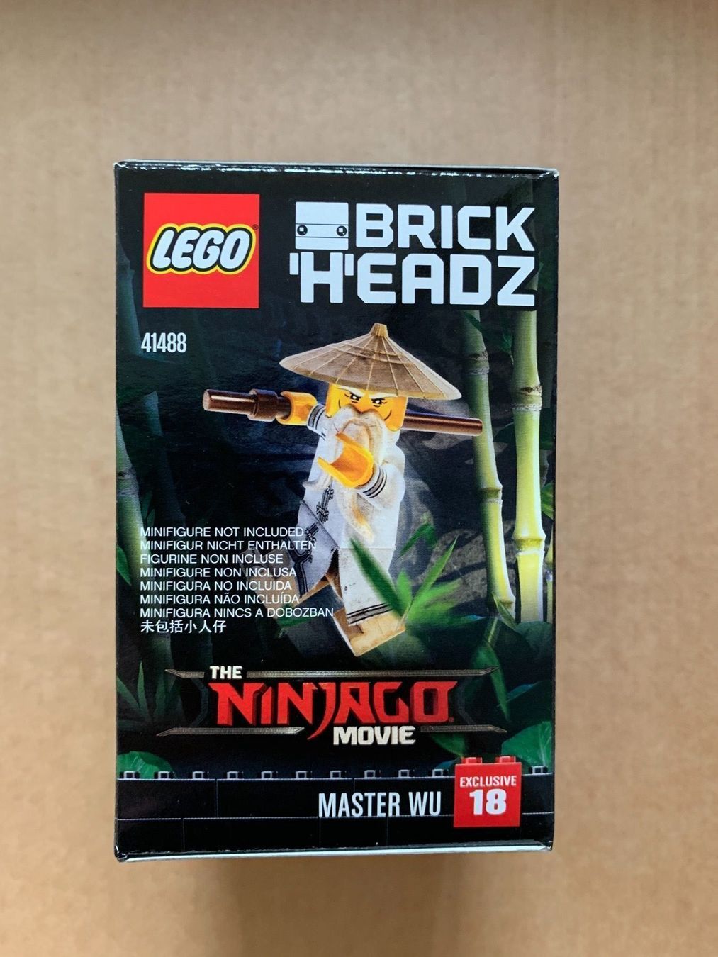 Lego Baukästen: Lego Brickheadz Ninjago 41488 Master Wu – Neu und originalverpackt aus Basel von zekzek 2