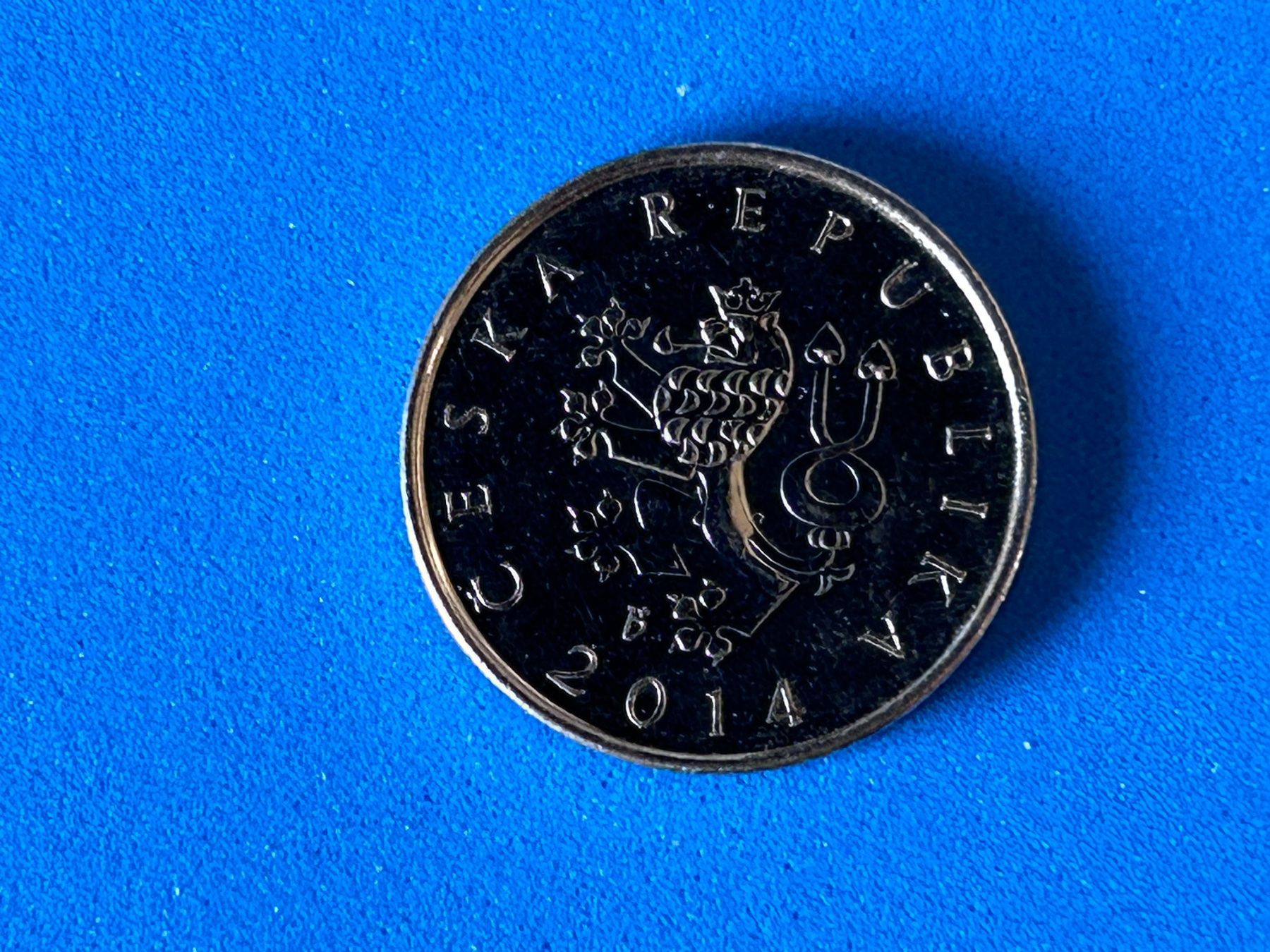 Tutti le monete: Czech Republic - 1 Koruna 2014 – Usato da Corcelles NE venduto da AJKader 8