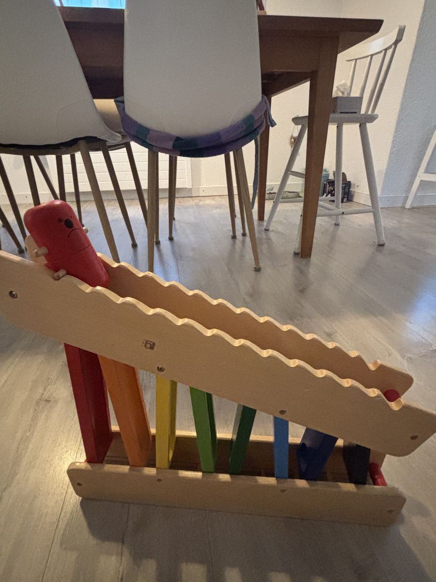 Jouets: Holzkugelbahn, Murmelbahn, Kugelbahn – D'occasion à Erlinsbach SO par flick20 2