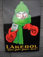 XXL LÄKEROL EMAILLESCHILD