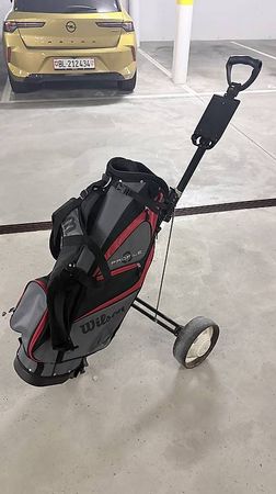 Wilson  Golfbag mit Trolly