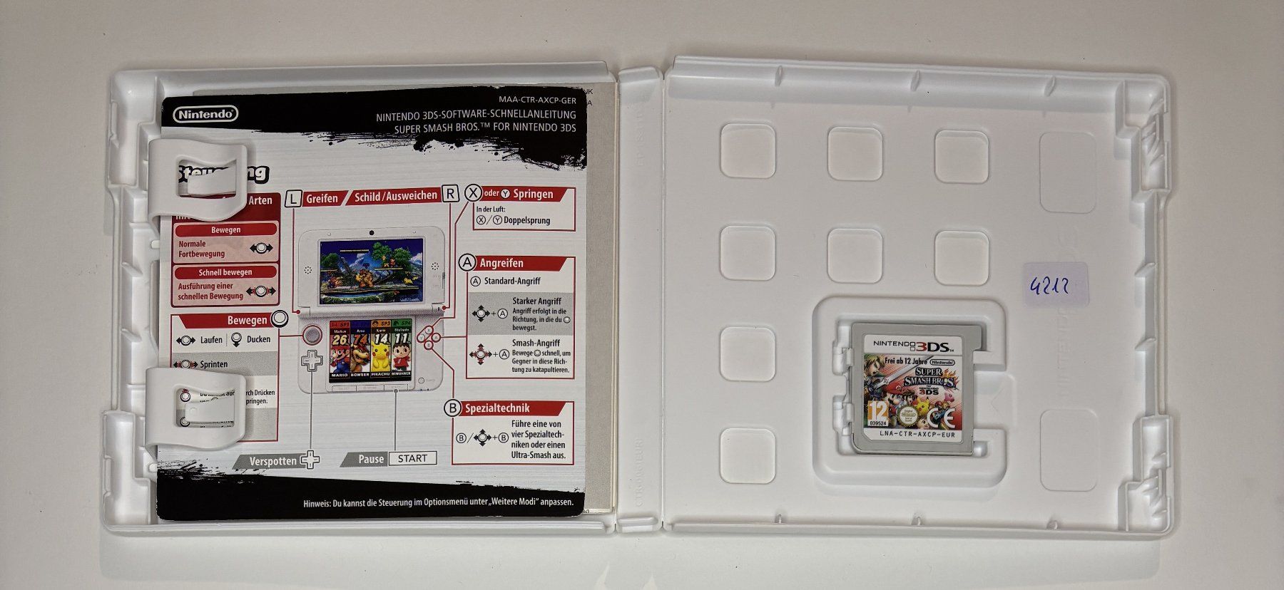 Giochi: 3DS - Super Smash Bros. – Usato da Allschwil venduto da Bullach 1