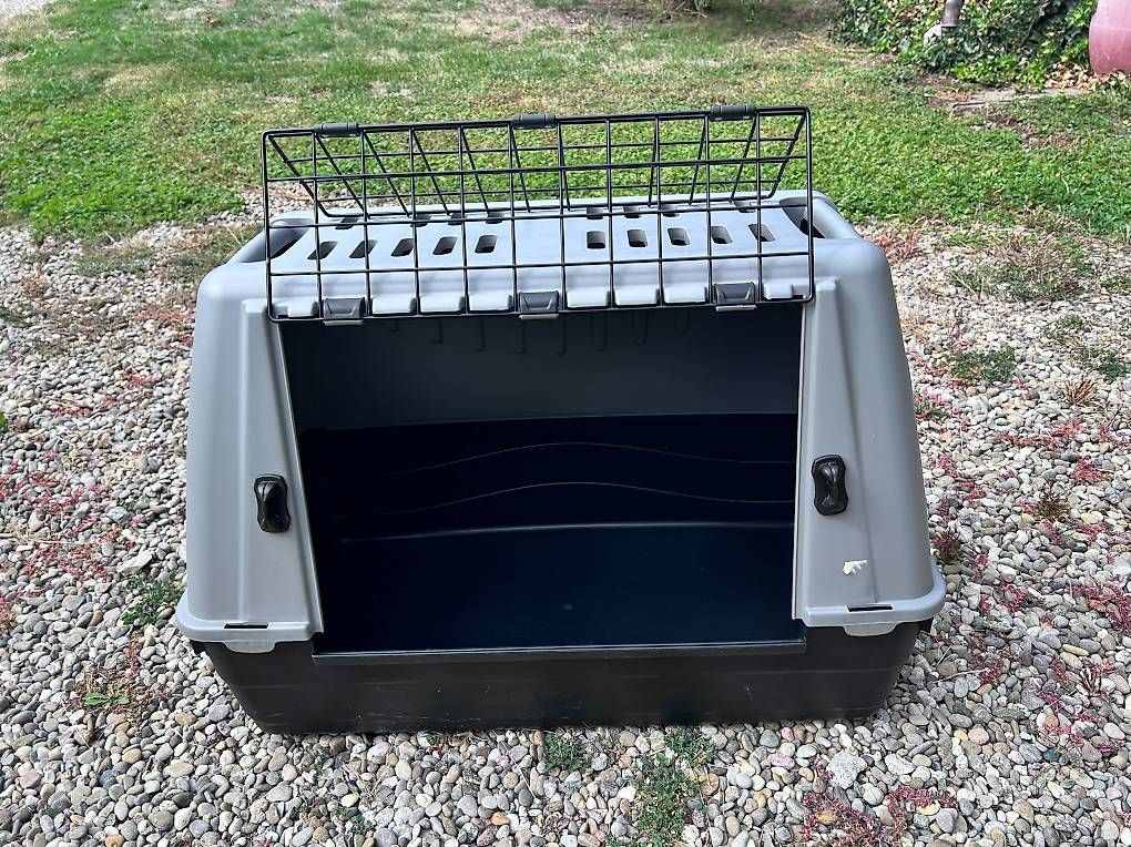Gabbie, trasporto & Sicurezza: Stabile Hundeboxe mit festem Gitter – Usato da Rheinsulz venduto da Perola 1