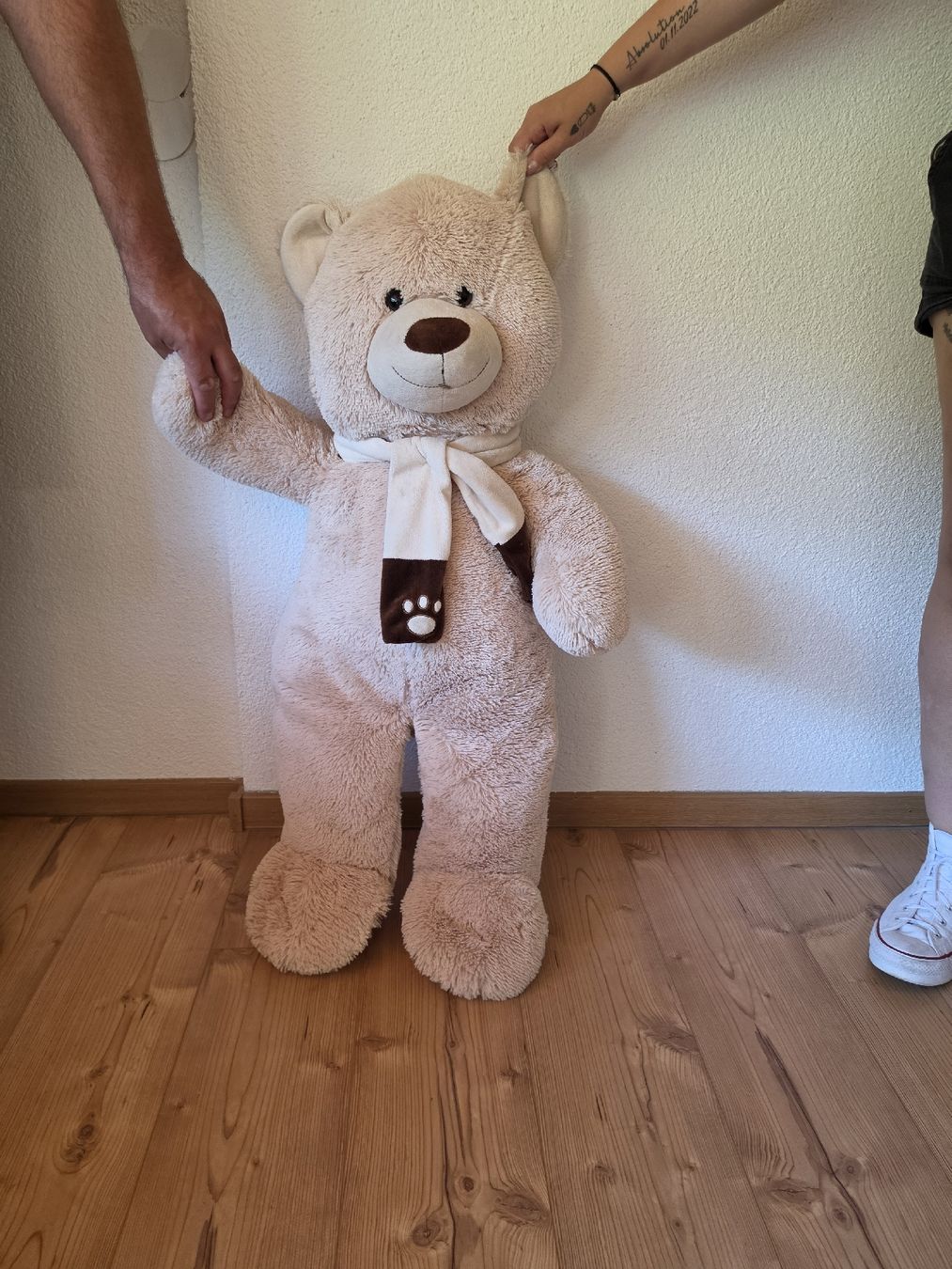 Spielzeuge: Großer Teddy 1Meter Groß – Gebraucht aus Wolfwil von con_k6vx