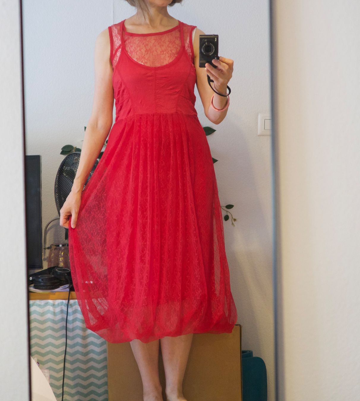 Kleider: Robe longue fuchsia - taille S/M (Taille 2) – Gebraucht aus Lausanne von Etoile96 1