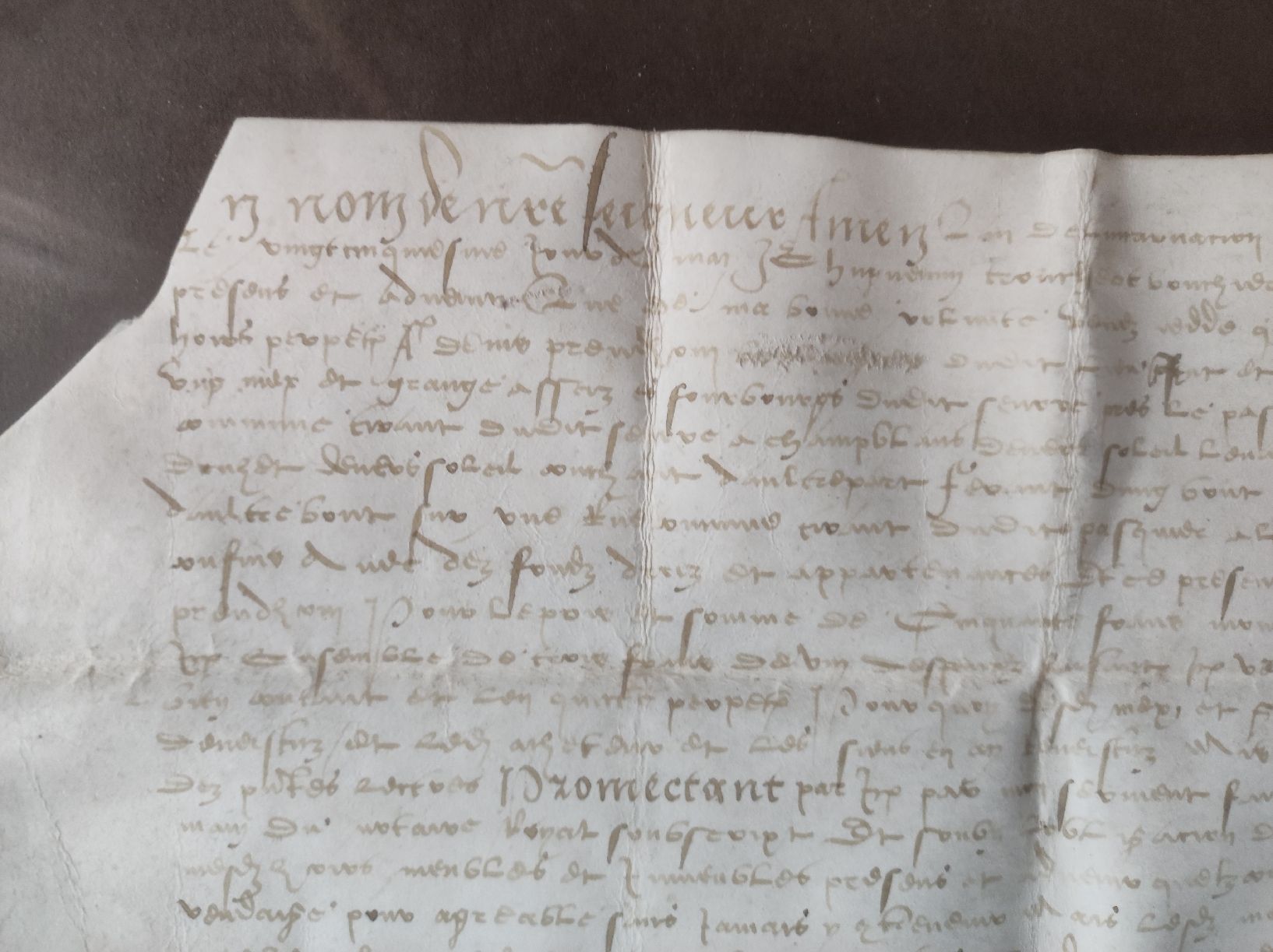 Dokumente: MANUSKRIPTE - 1530 – Gebraucht aus Goldach von Gaip 1