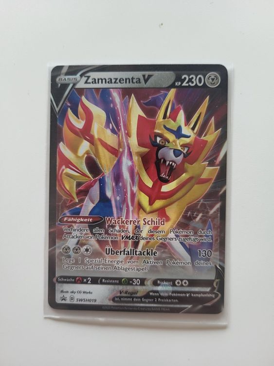 Pokemon Zamazenta V | Kaufen Auf Ricardo