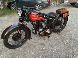 Oldtimer Motorrad Condor Populaire 500 ccm