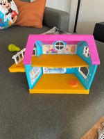 dollhouse plastic toy playset used condition