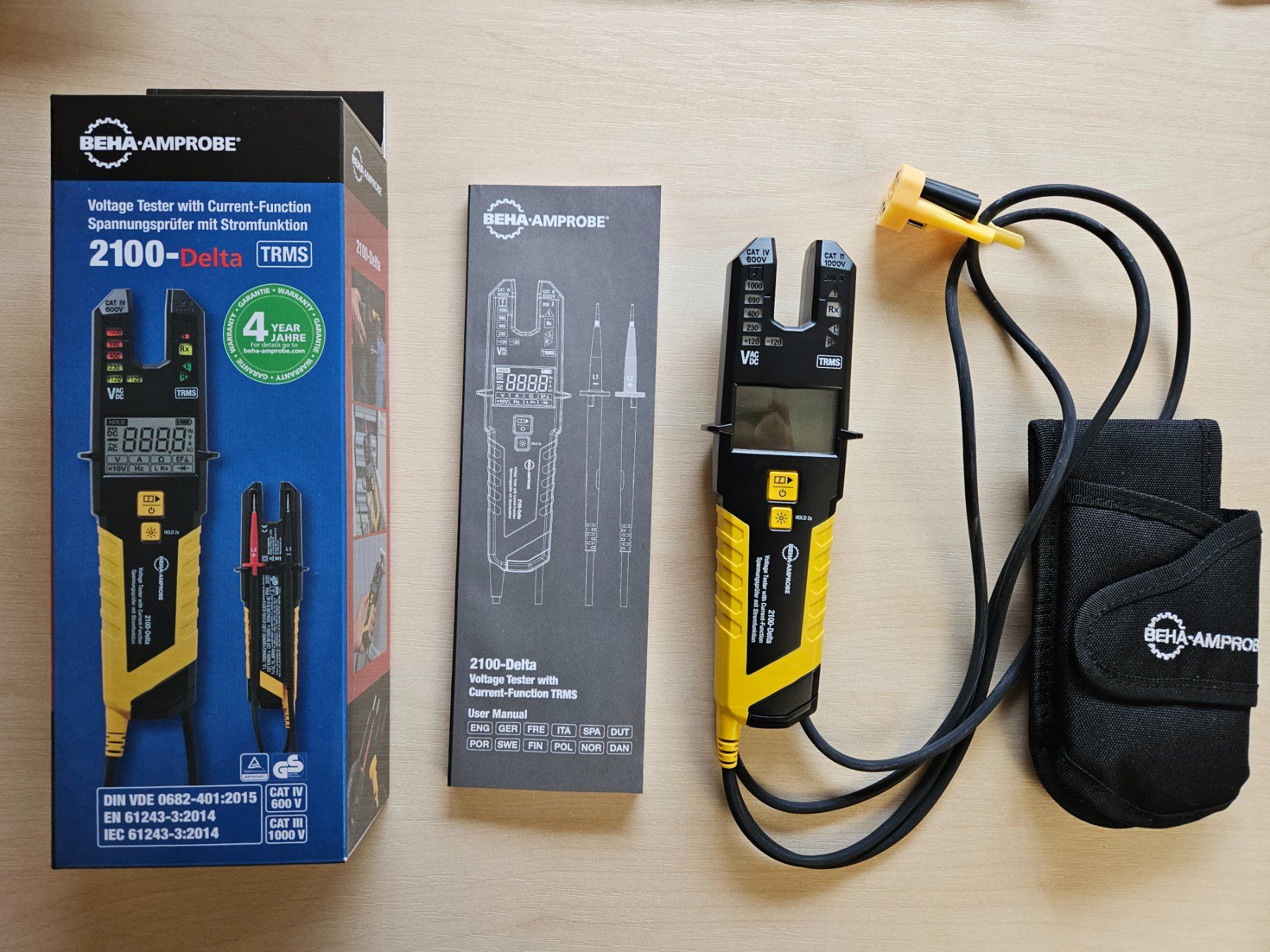 Messen: Beha Amprobe 2100-Delta / Multimeter Neu – Neu (gemäss Beschreibung) aus Langendorf von Lan23 4