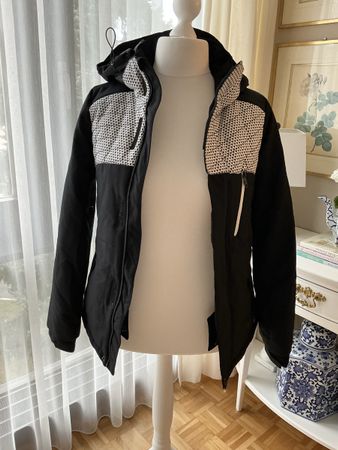 Skijacke Winterjacke Gr. L schwarz/weiss
