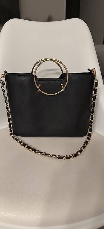 Borse da donna: Handtasche schwarz/gold – Usato da Buchs AG venduto da all_chw7