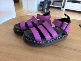 Dr. Martens Sandalen Violett Grösse 38