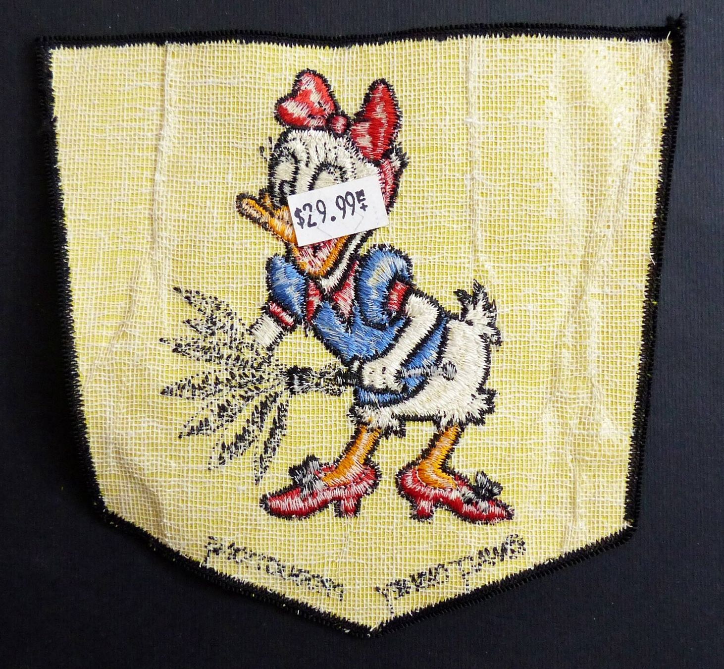 Disney Insignes: DISNEY DAISY DUCK & PLUTO VINTAGE PATCH STREAMLINE 1970'S – D'occasion à Lugano par YouWantUS 2