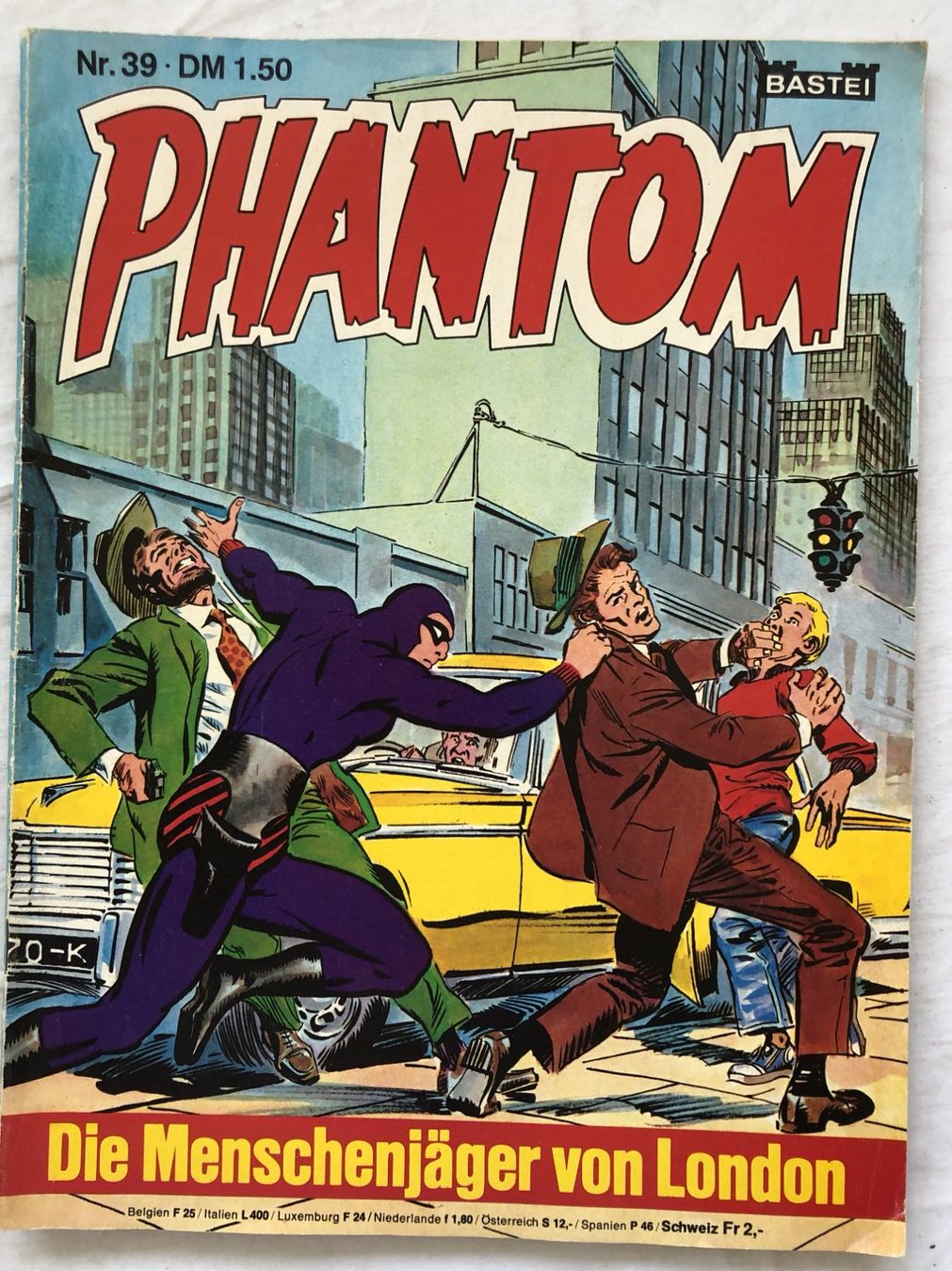 Fumetti: PHANTOM - Heft - Nr.39 - Bastei Verlag – Usato da Schaffhausen venduto da durruti