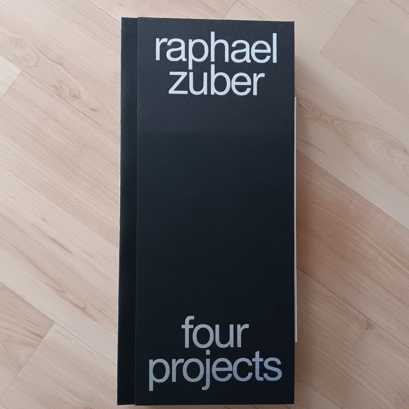 Bücher: Raphael Zuber Four Projects Buch – Gebraucht aus Chur von chr_b2cn
