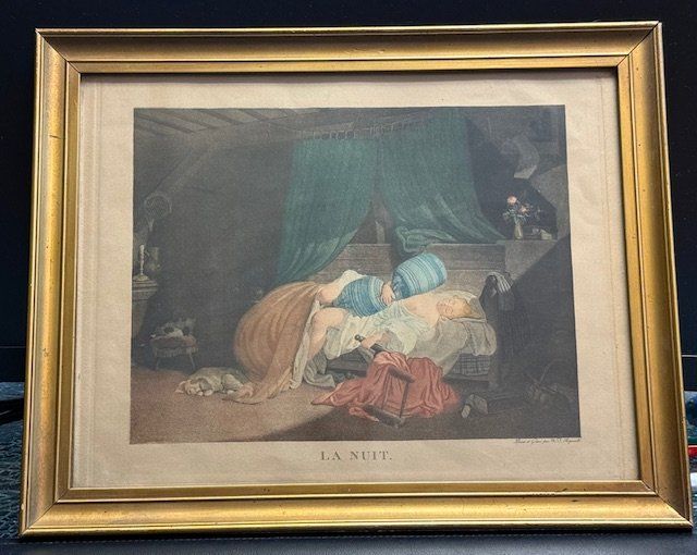 Poster & Bilder: La Nuit – Gebraucht aus Bettingen von Garfiun