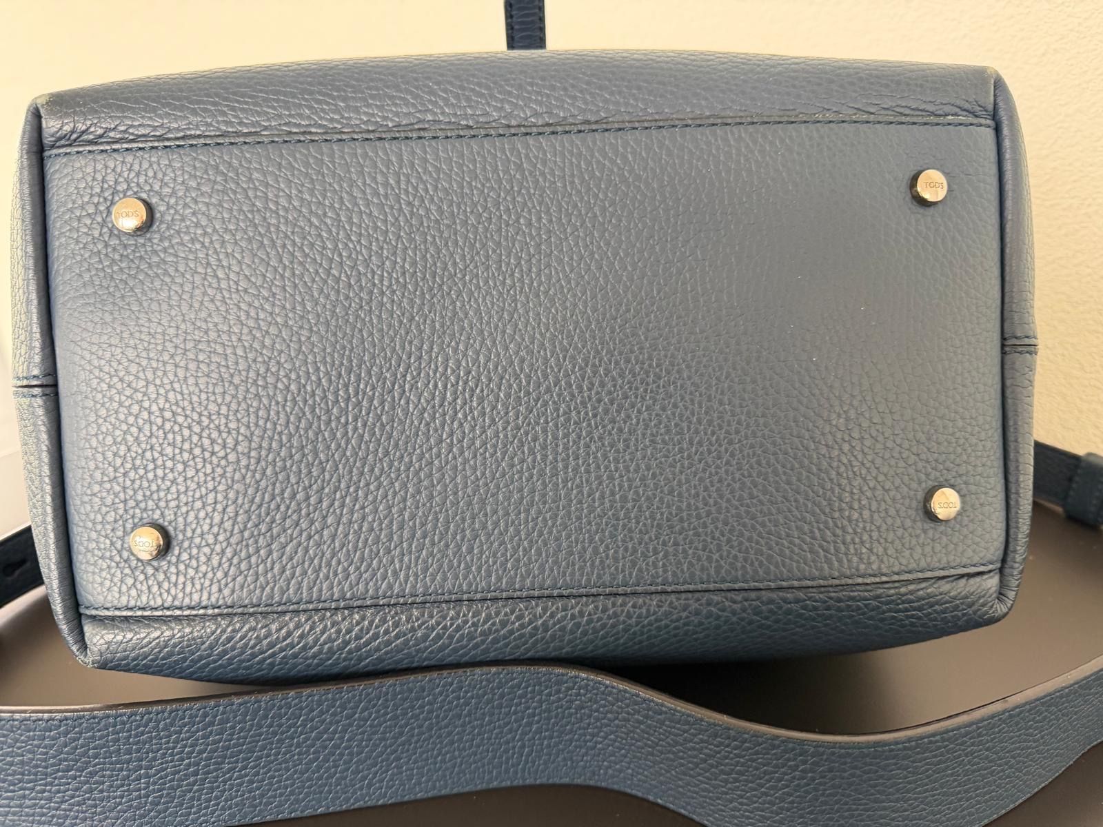 Tod'S Borse da donna: Tod's Handtasche aus Leder, blau – Usato da Liestal venduto da KUBULI28 4