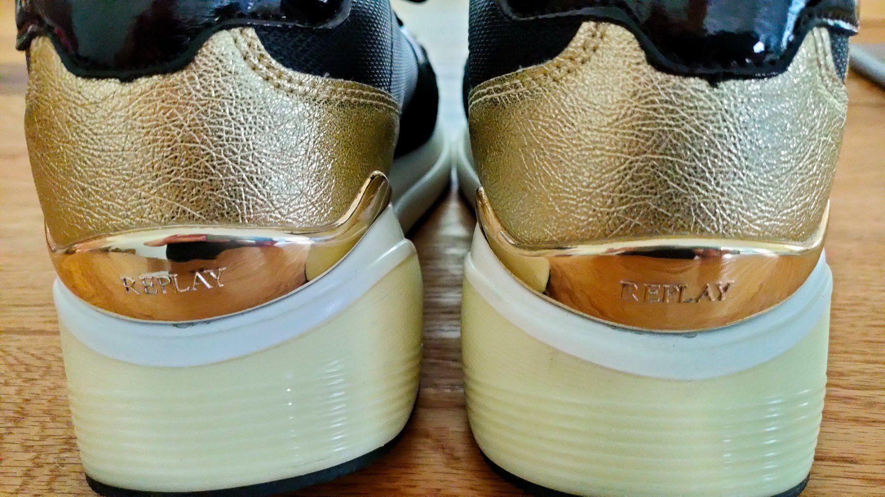 Replay Schuhe für Mädchen: Replay Schuhe 37 schwarz/gold – Gebraucht aus Villmergen von toptip1970 3