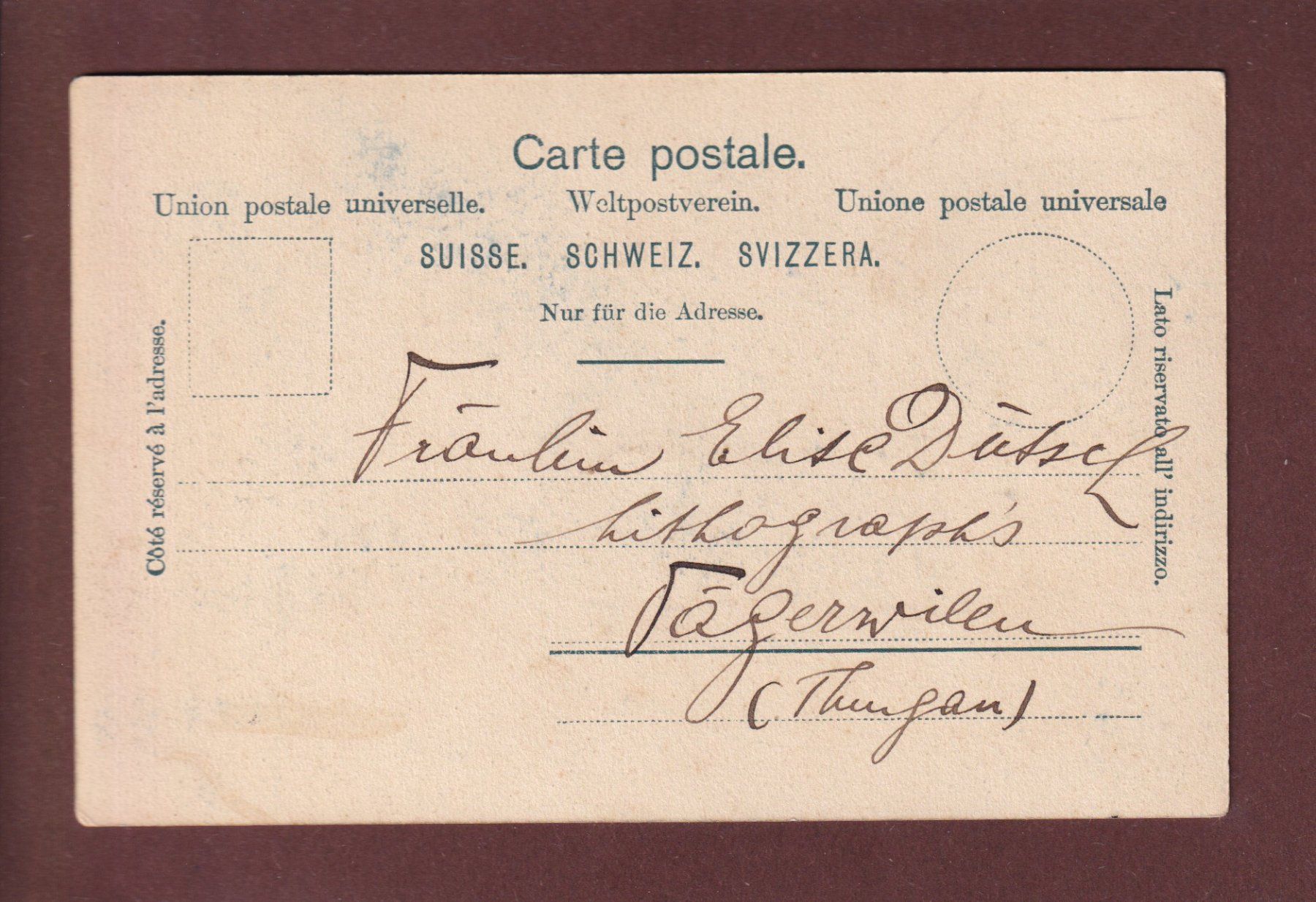 Cartoline postali: DAVOS-DORF - Sanatorium – Usato da Pully venduto da nicecards 1