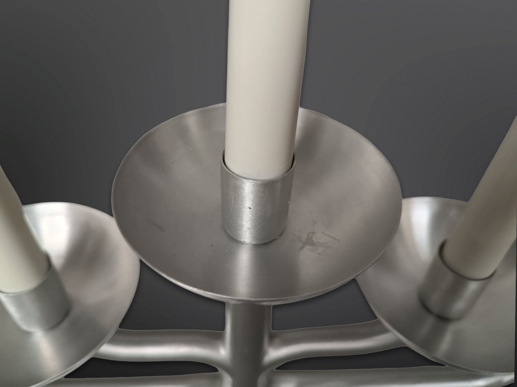 Ikea Portacandele: Elektrische Menora aus Aluminium – Usato da Suhr venduto da Restwert_Suhr 4