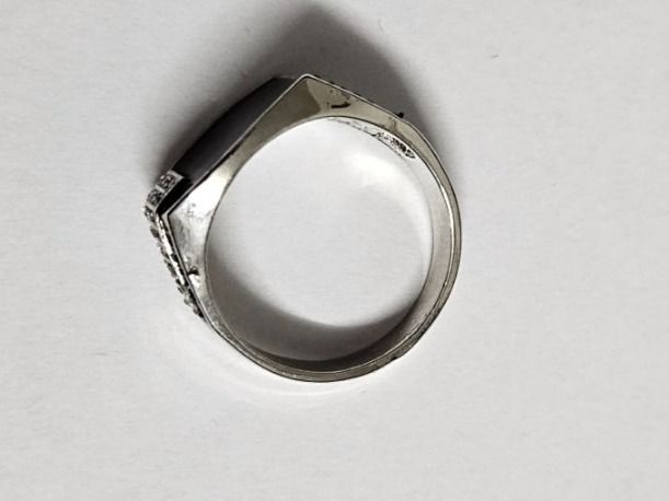 Anelli: Herren Ring silbrig   Gr. US 12 – Nuovo (secondo la descrizione) da Kreuzlingen venduto da RahMal 3
