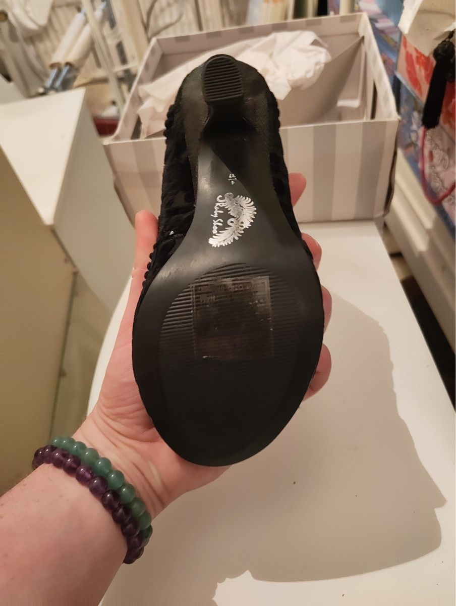 Damenschuhe: Schuhe Ruby Shoo Miley Schwarz Samt Grösse 37 – Neu (gemäss Beschreibung) aus Zürich von tos_mht7 2