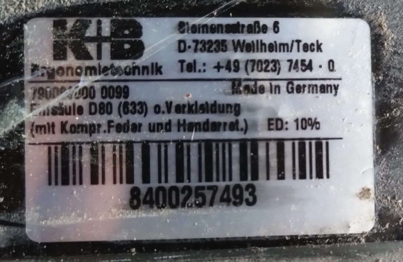 Altri mobili: Hubsäule für Tisch – Usato da Root venduto da viti7 2