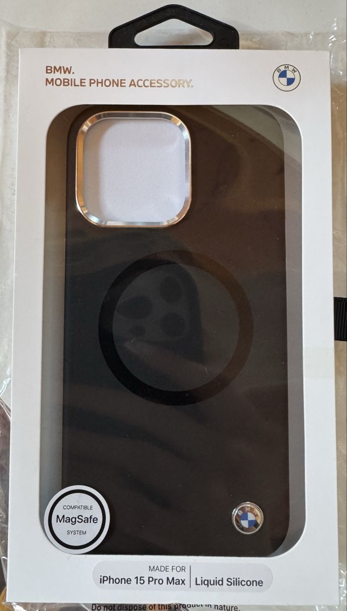 BMW Covers & Schutzfolien: BMW IPhone 15 Pro Max Magsafe Case – Neu und originalverpackt aus Wangs von Marisa.G 1
