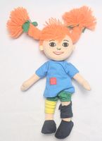 Pippi Langstrumpf  - Stoffpuppe - Plüsch Figur 