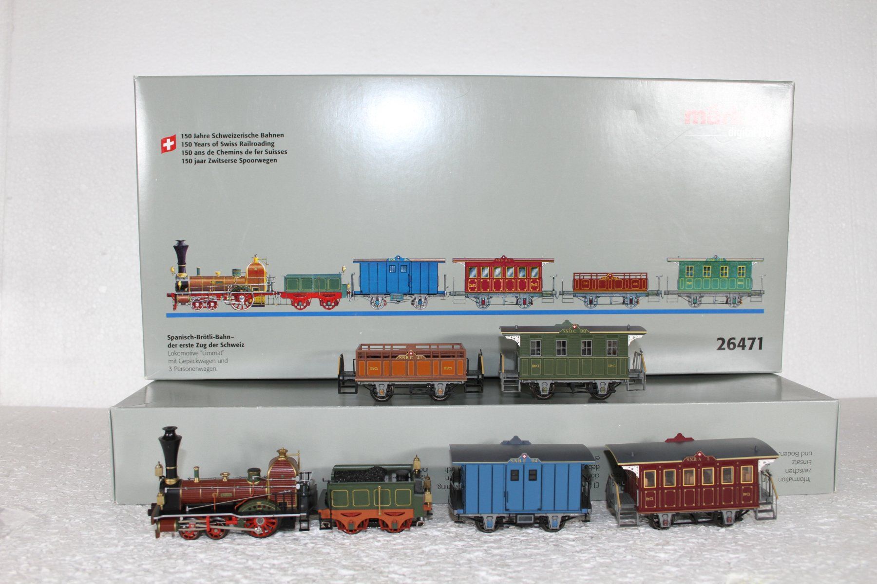 Märklin Modellini di ferrovie: Märklin 26471 SNB Spanisch Brötli Bahn – Nuovo (secondo la descrizione) da Triesen venduto da cor_62ts