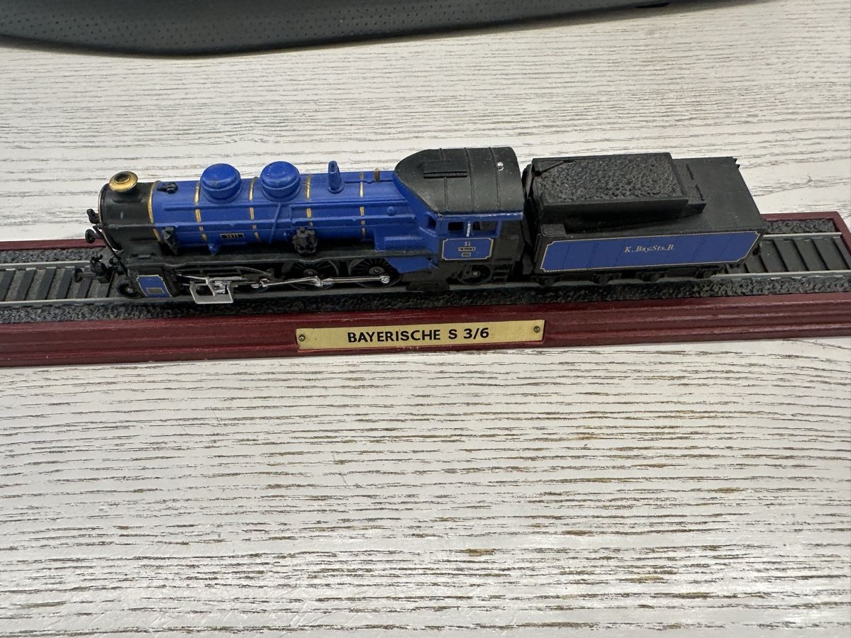 Modellini di ferrovie: Atlas Standmodell K.Bay.Sts.B. S3/6 – Usato da Lupsingen venduto da New-Haven 1