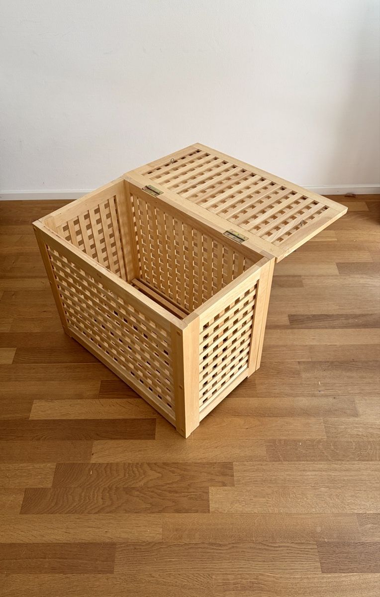 Ikea Truhen: Holztruhe mit Gittermuster  – Gebraucht aus Reinach BL von SchnaeppchenScout 4