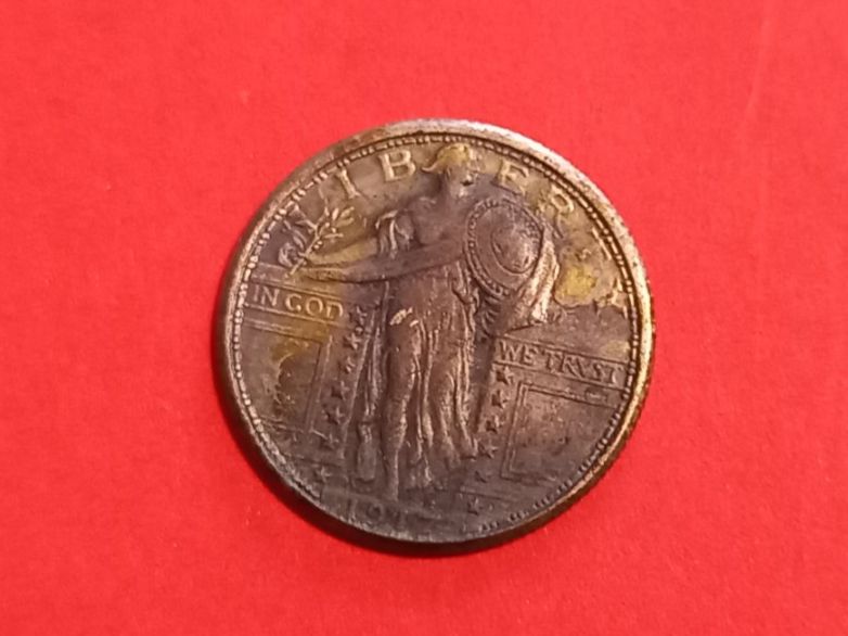 Alle Münzen: Quarter Dollar USA 1917 – Gebraucht aus St-Prex von big_c6bb