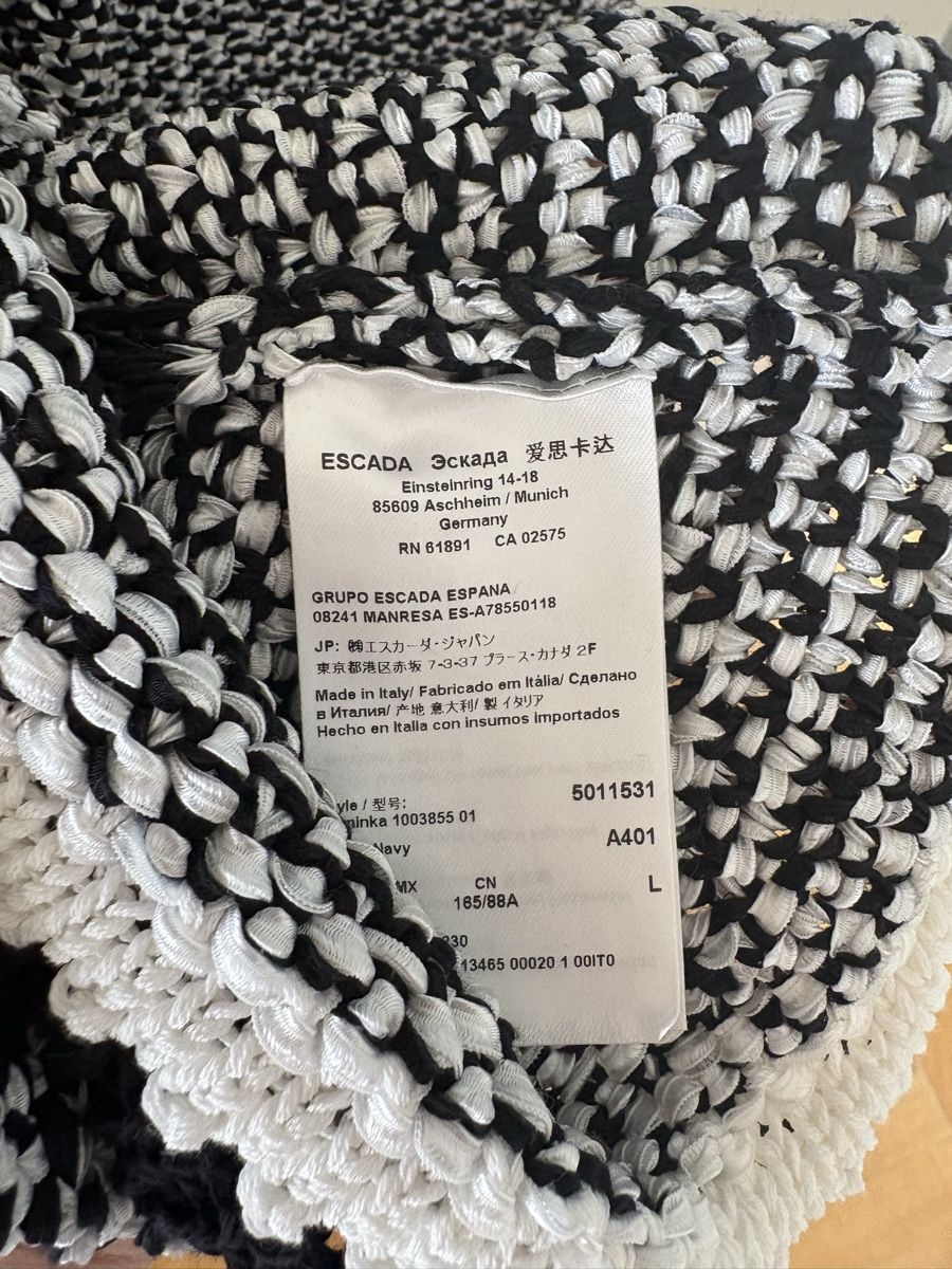 Escada Vestiti: Escada Kleid Gr. L - Neu – Nuovo (secondo la descrizione) da Lugano venduto da jw2602 4