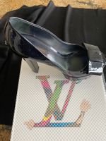 Louis Vuitton, Pumps Plateau, Lack, Schleife Gr. 39,5, NEU