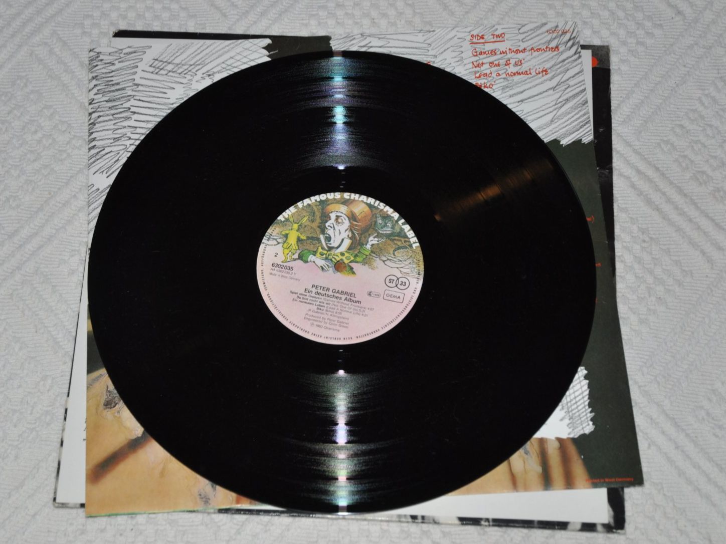 Dischi in vinile: LP Peter Gabriel - Ein deutsches Album – Usato da Boll venduto da Theodora15 8