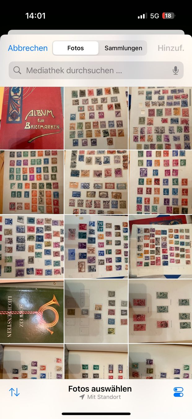 Alle Briefmarken: Briefmarken Sammlung meines Urgrossvaters – Gebraucht aus Buchs ZH von Carmen2022 2