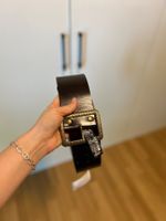 Gürtel braun Leder Grösse 80 guter Zustand