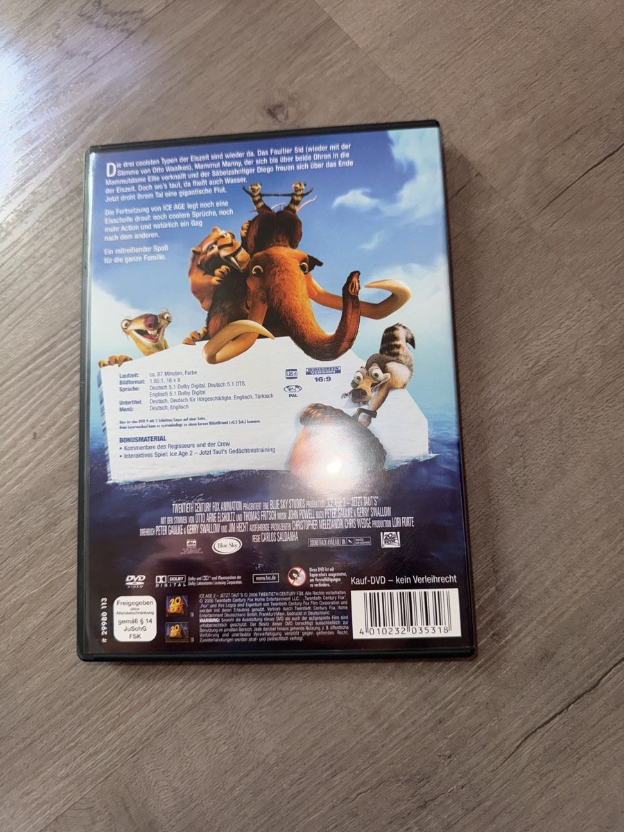 Alle DVDs: DVD Ice Age 2 - Jetzt taut's – Gebraucht aus Sempach von Nimsaj5 1
