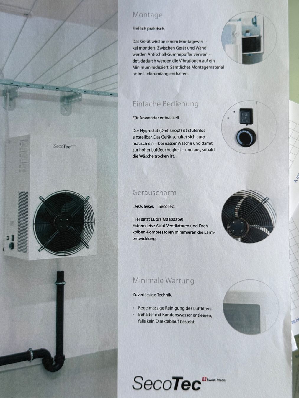 Secomat Luftentfeuchter: Wäschetrockner Secotec 1500 – Gebraucht aus Oberburg von lajoe 4