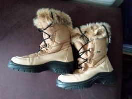 Bottes hiver couleur camel EVEREST T37