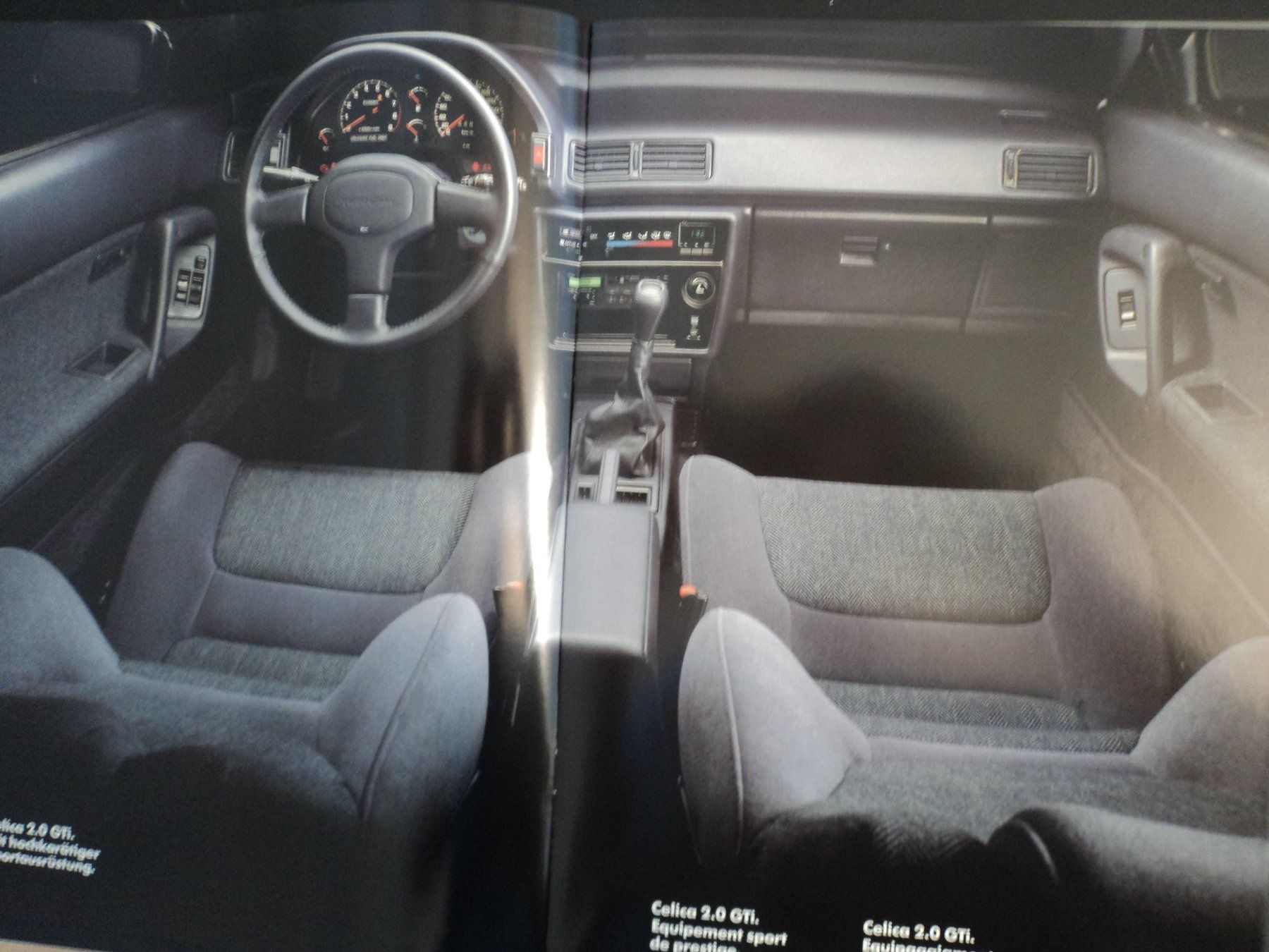 Toyota Documents: Prospekt Toyota Celica 1988 – D'occasion à Schwarzenburg par modelCARama 3